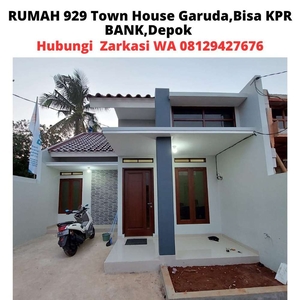 RUMAH 929 Town House Garuda,Bisa KPR BANK,Depok