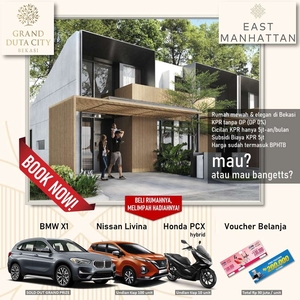 Rumah Baru Dptkan Promo Menarik di Grand Duta CIty Harga 800Jtaan