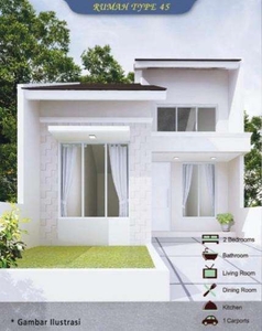 Rumah Brandnew ready stock dijual murah di cluster di Sawangan ET/IA