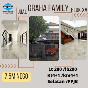 Rumah Graha Famili Adem Hadap Selatan di Surabaya Strategis POll