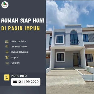 Rumah Klasik Eropa di Pasir Impun Bandung, DP 10 Jutaan aja