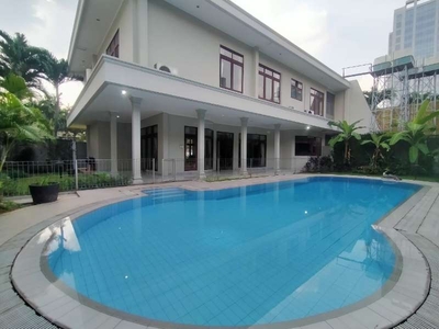 Rumah Mewah Full Furnished Swimming Pool Jl Kebagusan Jaksel