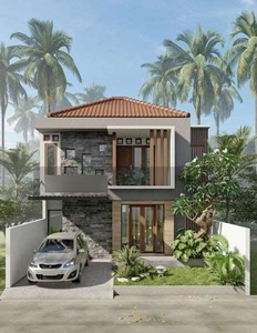 Rumah mnimalis bangunan baru taman griya jimbaran