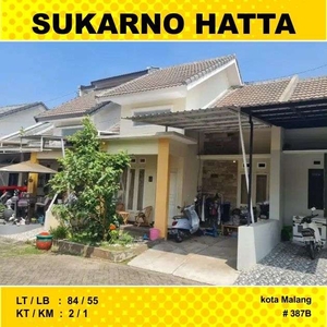 Rumah Murah Luas 84 di Saxophone Sukarno Hatta Suhat Malang _ 387B