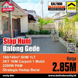 Rumah Siap Huni Balong Gede