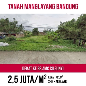 Tanah Bandung 10 Menit Jalan Cinunuk Cibiru SHM
