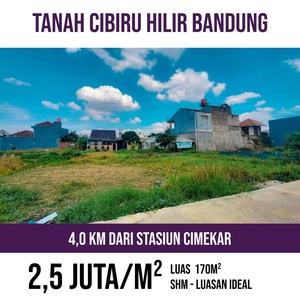 Tanah Bandung 3,0 km dari Universitas Muhammadiyah Cibiru SHM