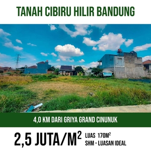 Tanah Cileunyi Bandung 4,0 km dari Masjid Raya Al Jabbar Cibiru SHM