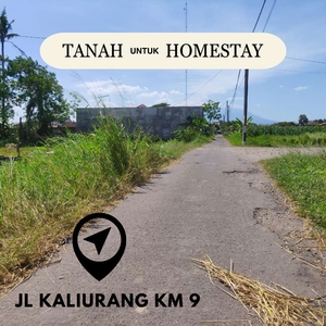 Tanah Homestay di Jl Kaliurang km 9, Akses Murah