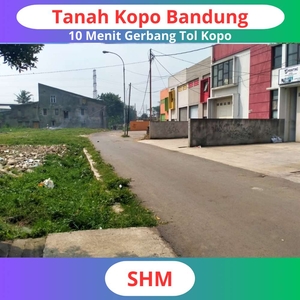 Tanah Kopo Bandung Siap Bangun 10 Mnt Gerbang Tol Margaasih SHM