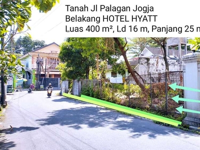 Tanah Premium Jl Palagan , Belakang HOTEL HYATT JOGJA