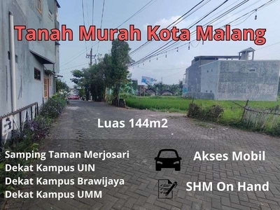 Tanah Siap Bangun 5 Menit Kampus UIN Malang