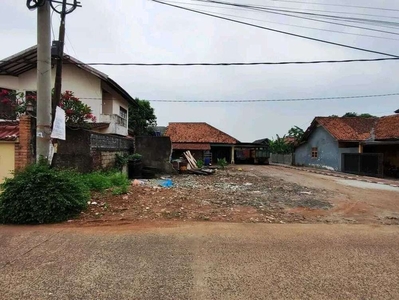 Tanah Tepi Jalan Cocok Bangun Ruang Usaha Dekat RSUD Sawangan