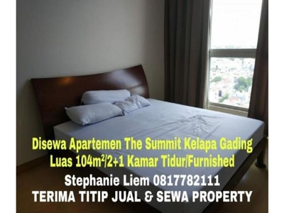 Apartemen Disewa, Kelapa Gading, Jakarta Utara, Jakarta