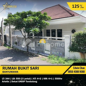 Disewakan Rumah 2Lt Dekat Undip dan Tol 6KT di Bukit Sari, Tembalang, Semarang Rp125 Juta/tahun | Pinhome