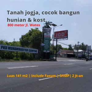 Barat Rest Area Ambarketawang, Tanah Dijual Jogja, Leglitas SHMP