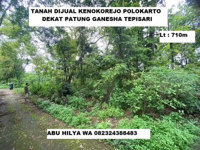 BU DIJUAL CEPAT TANAH KENOKOREJO POLOKARTO DEKAT ALASKA