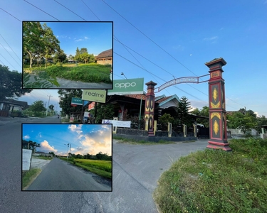 Dekat Exit Tol Klaten, Dijual Tanah Murah Di Manisrenggo