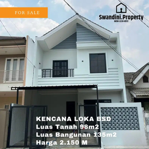 Di Jual Rumah Baru Di Kencana Loka BSD