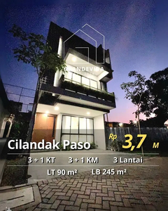 DIJUAL CEPAT RUMAH JAGAKARSA : NEW TOWNHOUSE, 3 LT, FREE AC 5 UNITS