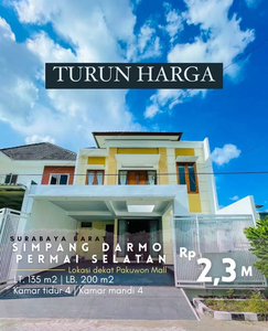 Dijual Rumah Baru Simpang Darmo Permai Selatan (SDPS) Mewah