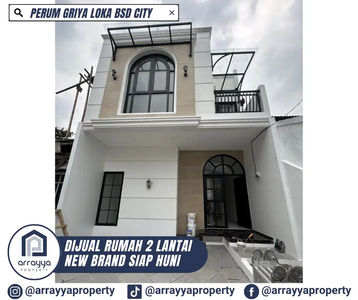 Dijual Rumah Brand New 3 Lantai Ada Rooftop Di Griya Loka BSD -HRB111