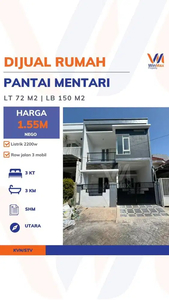 Dijual Rumah New Gress di Pantai Mentari Kenjeran