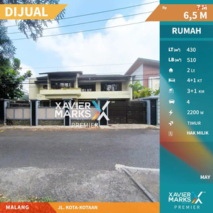 Dijual Rumah Strategis di Jalan Kota - Kotaan Malang