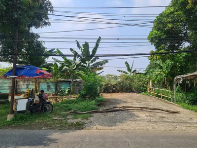 Dijual tanah murah pinggir jalan raya krukut dekat tol desari