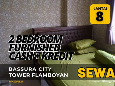 Jual Bisa KPA Bank 2 Bedroom Furnished Apartemen Bassura City