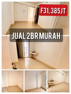 Jual Butuh apartemen Bassura City 2BR lantai atas tower Flamboyan