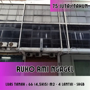 Nego Sampai Deal ‼️Sewa Ruko 4 Lantai Siap Pakai RMI Ngagel