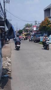 Pinggir Jalan Raya Pasir Putih Sawangan Kios+Kontrakan+Tanah SHM 718m