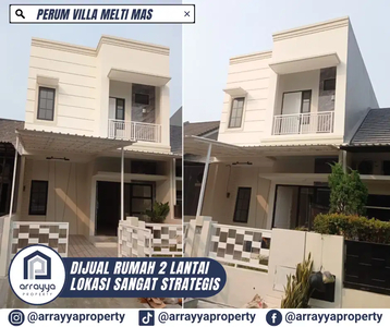 Rumah Baru Minimalis 2 Lantai Di Villa Melati Mas -HR30