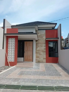 Rumah baru minimalis kodya di komplek Cisaranten