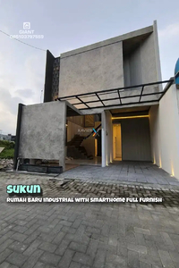 Rumah Baru Smarthome Industrial Di Sukun Malang Kota Full Furnish