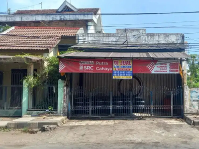 Rumah dan Toko Pinggir Jalan Raya Utama