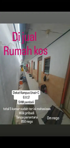 Rumah kos kampus unair C