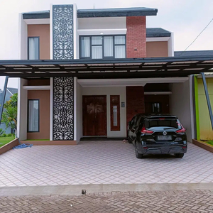 Rumah Mewah Nyaman Dalam Townhouse Villa Rizki Ilhami Sawangan Depok