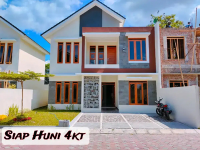 Rumah Siap Huni Kamar 4 Akses Jalan Lebar