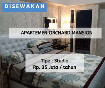 Sewa/Jual Apartemen Studio Orchard Pakuwon Mall