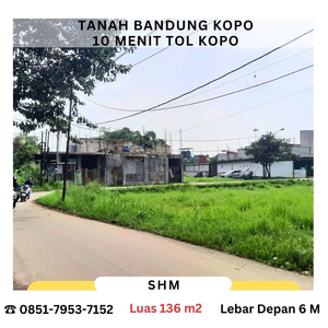 Tanah Dijual Bandung Margahayu Cocok Hunian SHM