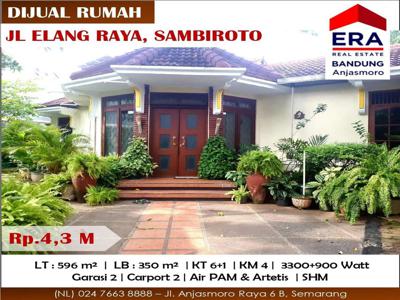 Dijual Rumah di Elang Raya Sambiroto