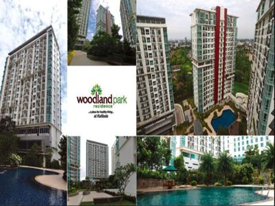 Apartemen DiJual Jakarta Selatan Woodland Park Kalibata 2 BR, 1,6M