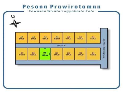 Harga Khusus Sisa 1 Unit: Tanah Prawirotaman, Yogyakarta