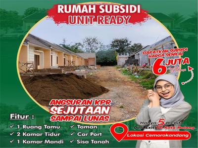 Hunian Subsidi Rasa Villa Di Timur Pintu Tol Kota Malang