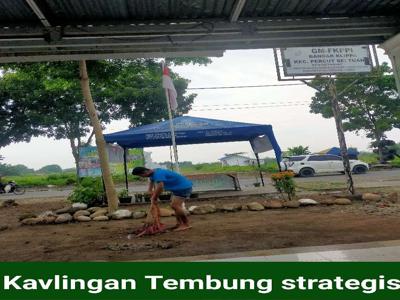 kavlingan Tembung strategis dekat jalan bisa dicicil