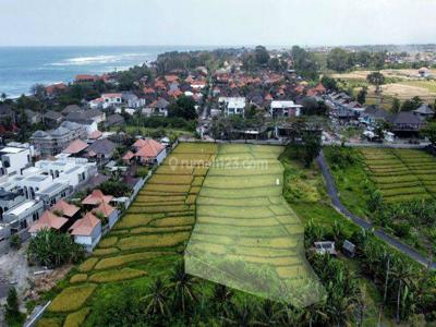 Tanah:4000 M2(40 are) super langka siap Bangun Di pantai Seseh Munggu Bali