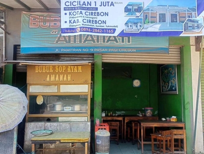 Di Kontrakan Warung/Kios Pinggir jalan pasar pagi (PGC) Kota Cirebon