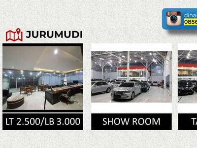 Jual Showroom Husein Sastra Negara Jurumudi Benda Tangerang Banten